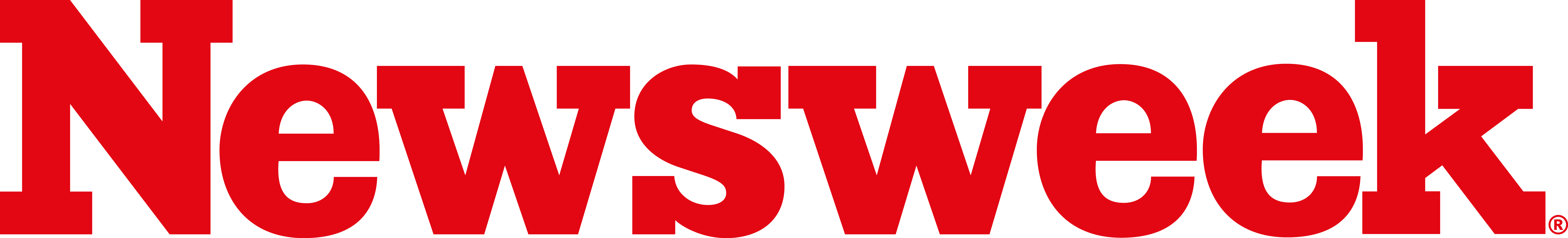 Newsweek logo Red